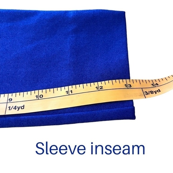 Amanda Uprichard (Revolve/Anthropologie) Fit & Flare Dress in Ultra Blue - Picture 7 of 15